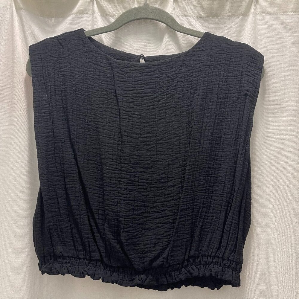 A New Day Extended Shoulder Gauze Tank Top